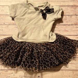 Cute dress leopard